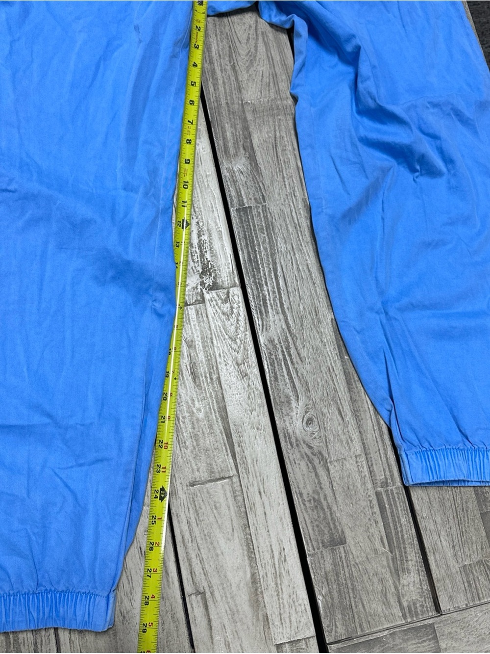 NWT Adidas Trefoil Essentials + Dye Woven Pants 2XL Semi Blue Burst Msrp $70 - Picture 7 of 9